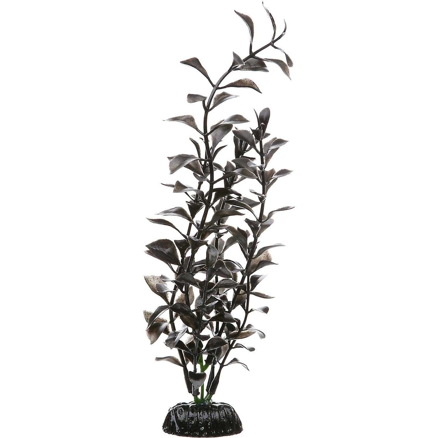 slide 1 of 1, Imagitarium Black Pearl Midground Plastic Aquarium Plant, MED