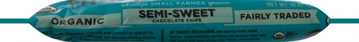 slide 8 of 13, Equal Exchange Organic 55% Cacao Semi-Sweet Chocolate Chips 10 ea, 10 ct