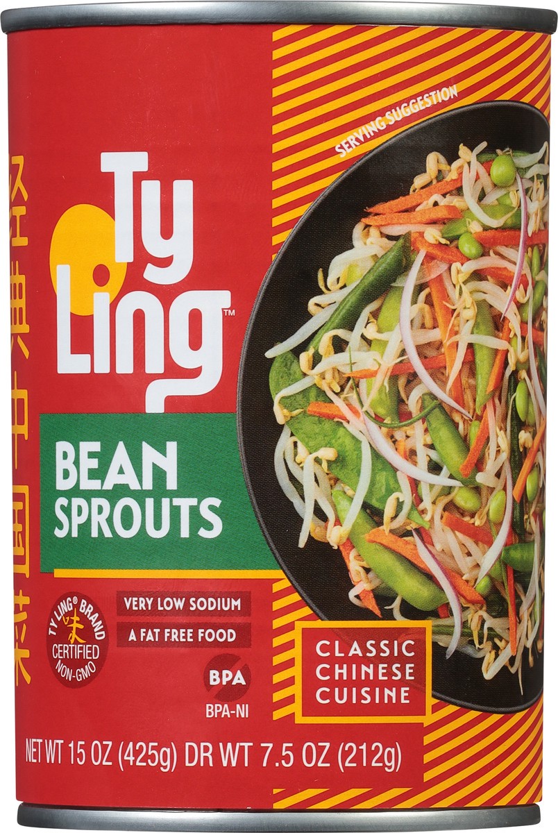 slide 11 of 11, Ty Ling Bean Sprouts, 15 oz