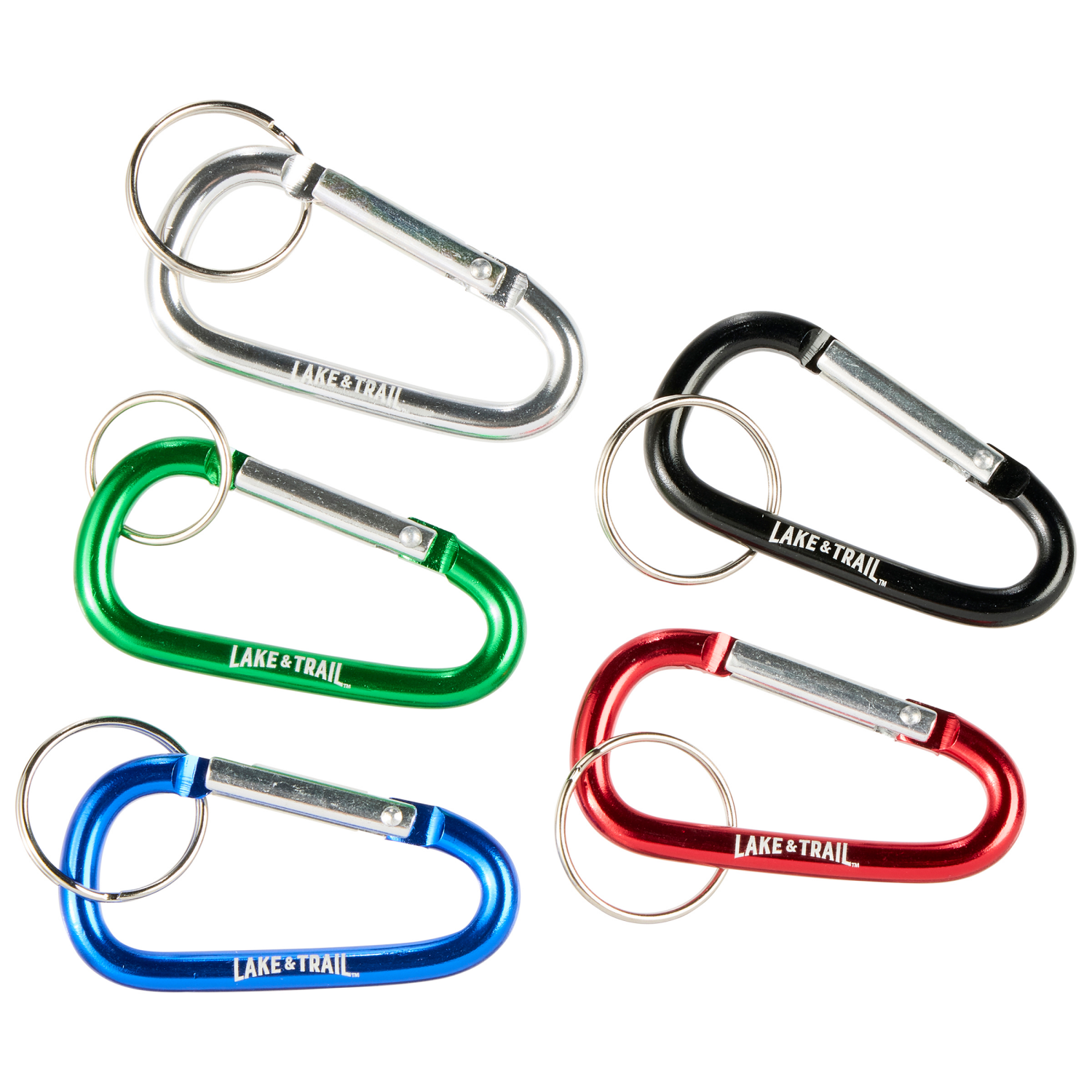 slide 1 of 1, Lake & Trail Accessory Carabiner - 100 Countertop Jar, 1 ct