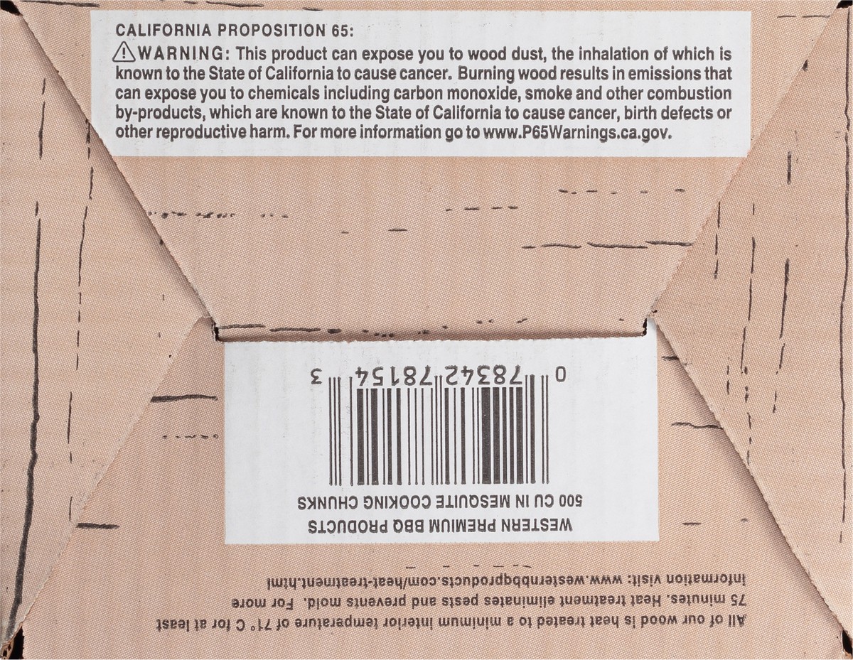 slide 5 of 12, Western Premium BBQ Products Mesquite BBQ Cooking Chunks 1 ea, 1 ct