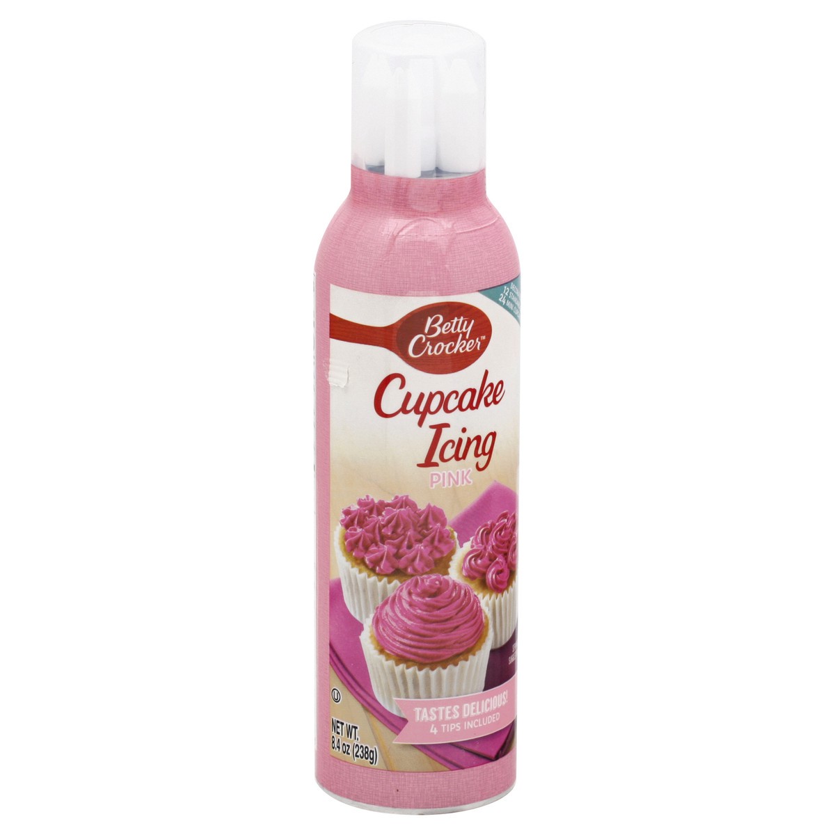 slide 2 of 9, Betty Crocker Pink Cupcake Icing 8.4 oz, 8.4 oz