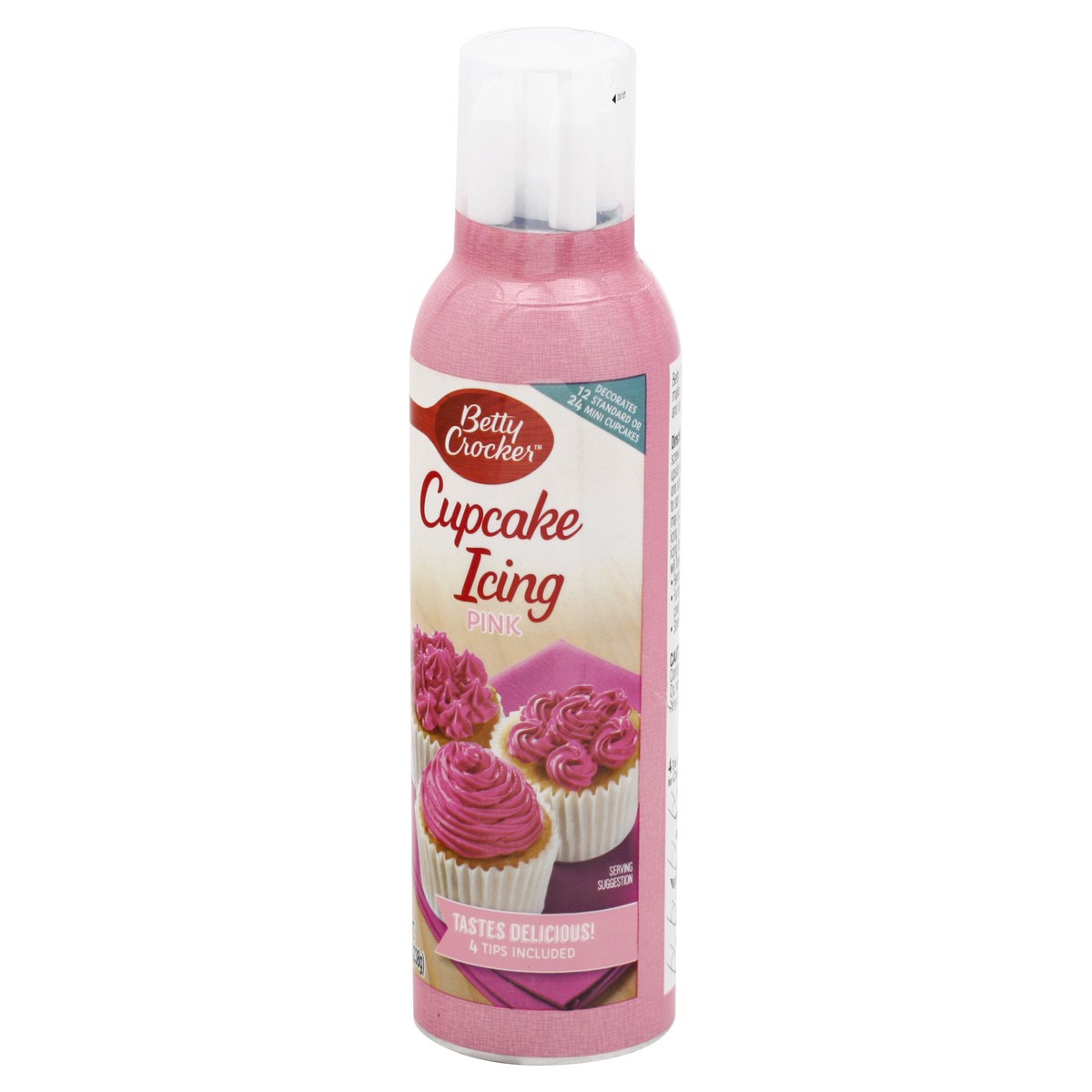 slide 3 of 9, Betty Crocker Pink Cupcake Icing 8.4 oz, 8.4 oz