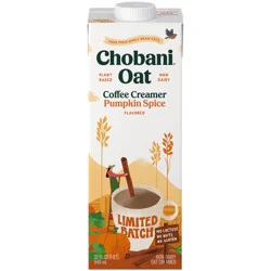 Chobani Pumpkin Spice Oat Creamer