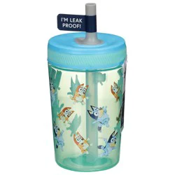 Zak! Designs Designs Everyday Smiles 15 oz Leak-Proof Bluey PP Kelso Tumbler
