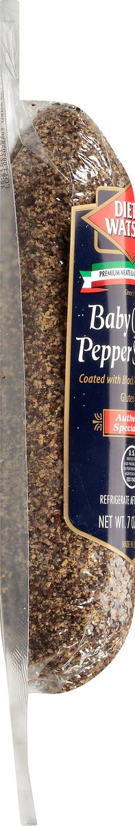 slide 2 of 11, Dietz & Watson Baby Genoa Pepper Salame, 7 oz, 7 oz