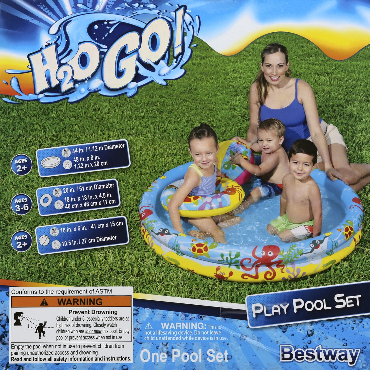 slide 5 of 11, Bestway Pool Set 1 ea, 1 ct