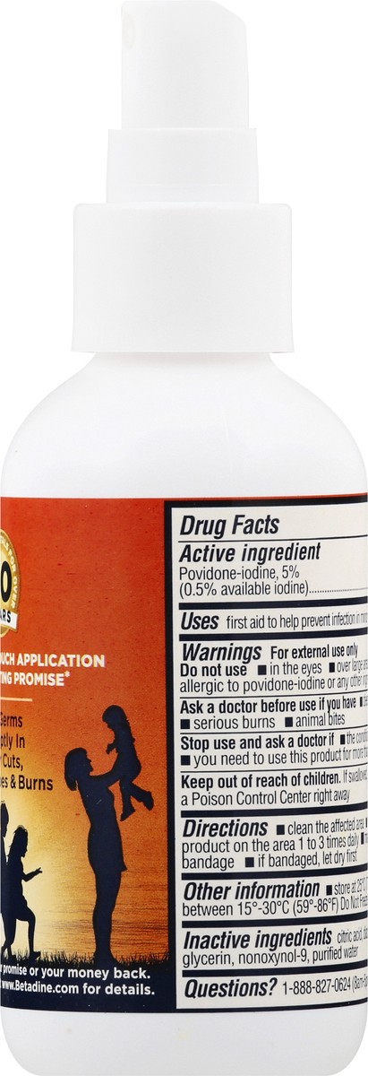 slide 7 of 9, Betadine First Aid Spray, 3 fl oz