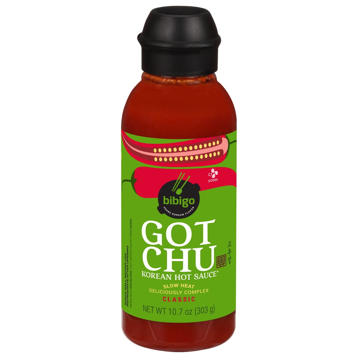 slide 6 of 13, Bibigo Gotchu Korean Hot Sauce, 10.7 oz