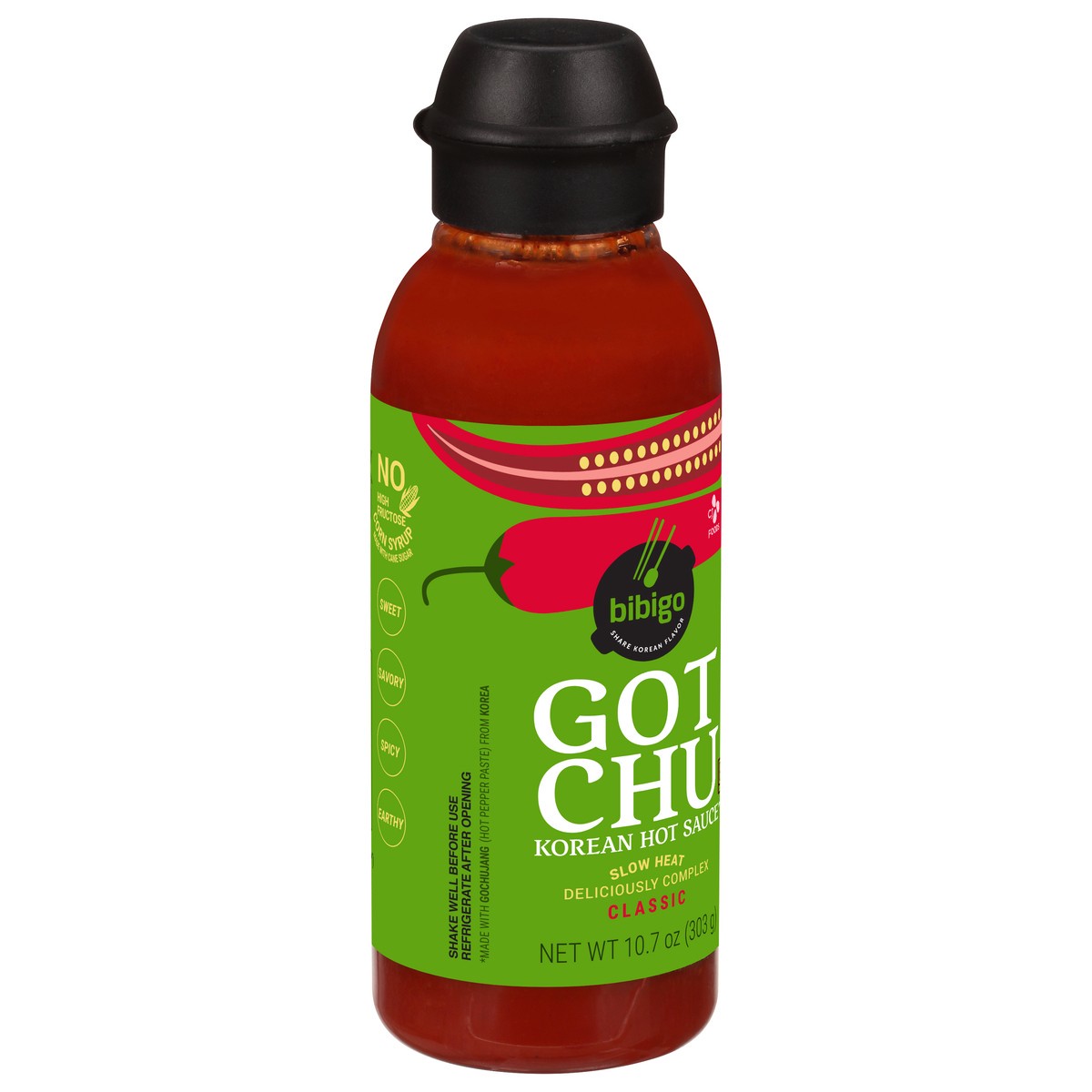 slide 9 of 13, Bibigo Gotchu Korean Hot Sauce, 10.7 oz