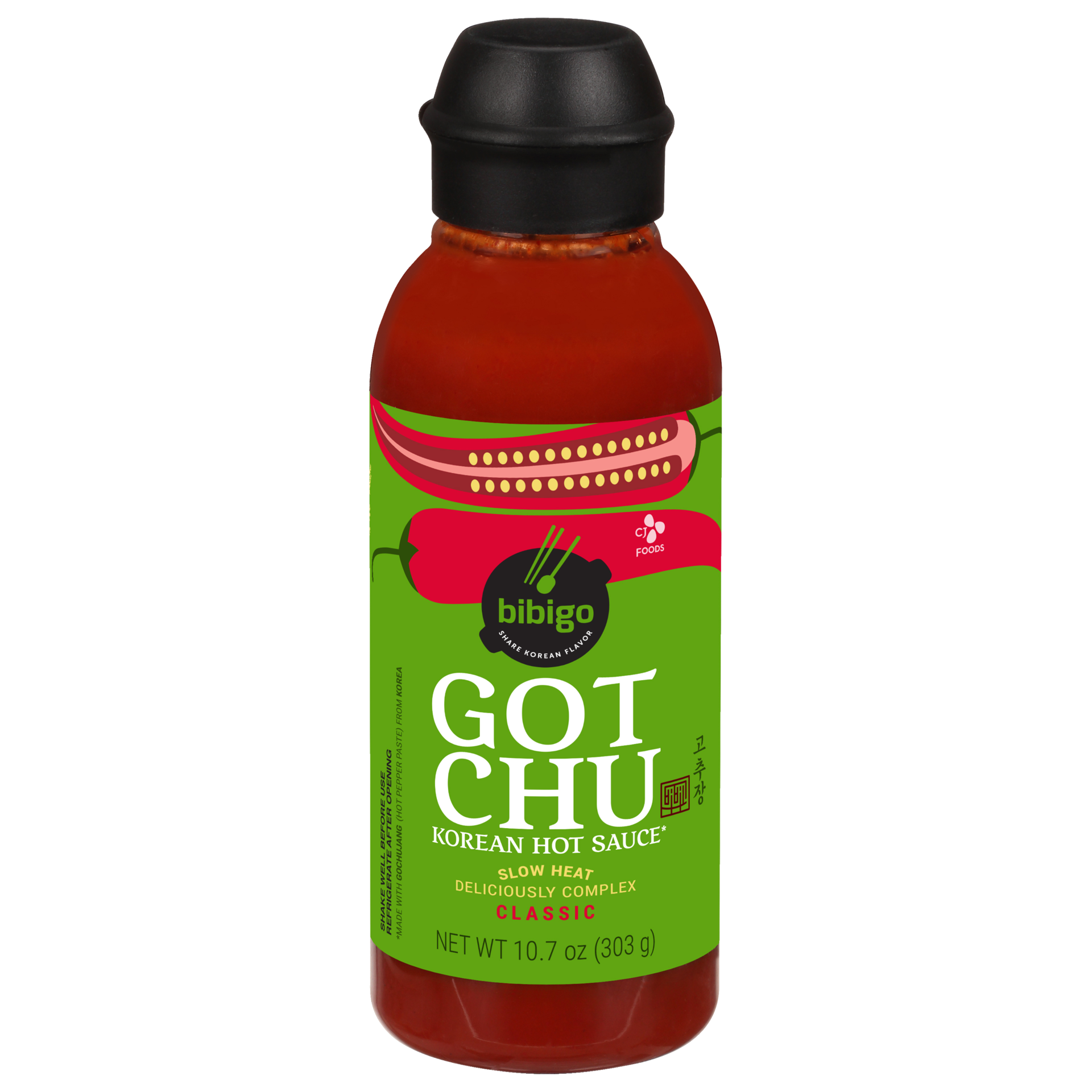 slide 1 of 13, Bibigo Gotchu Korean Hot Sauce, 10.7 oz