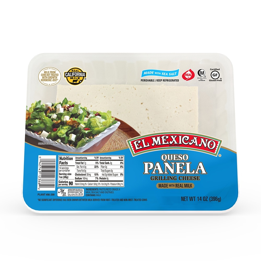 slide 1 of 1, El Mexicano Queso Panela Tray, 14 oz