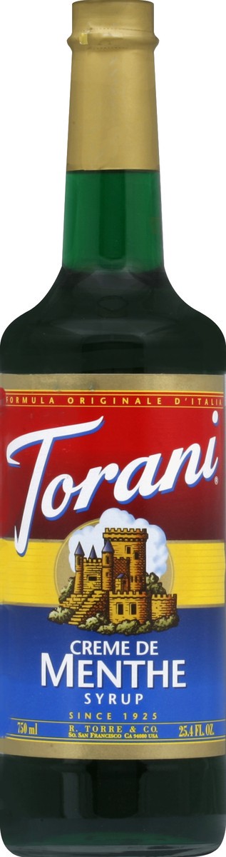 slide 2 of 3, Torani Creme De Menthe Sy - 25.4 oz, 25.4 oz
