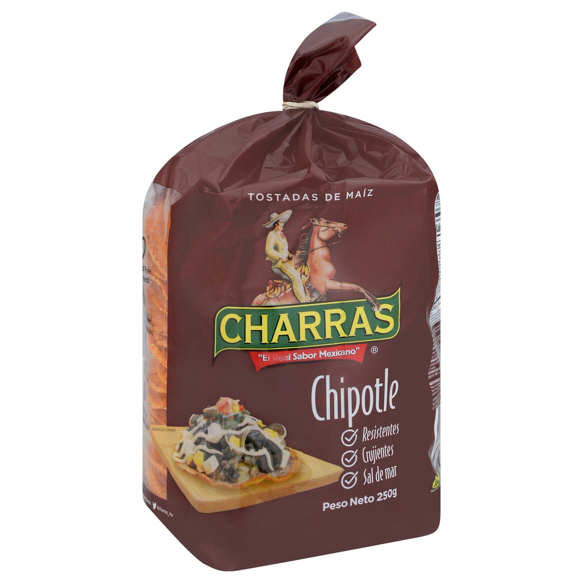 slide 7 of 11, Charras Chipotle Corn Tostadas 8.8 oz, 8.8 oz