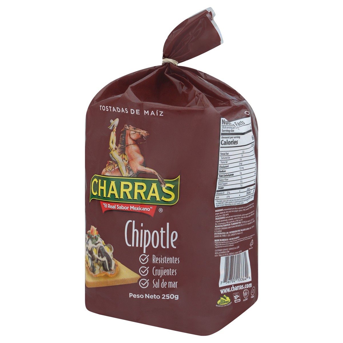 slide 9 of 11, Charras Chipotle Corn Tostadas 8.8 oz, 8.8 oz