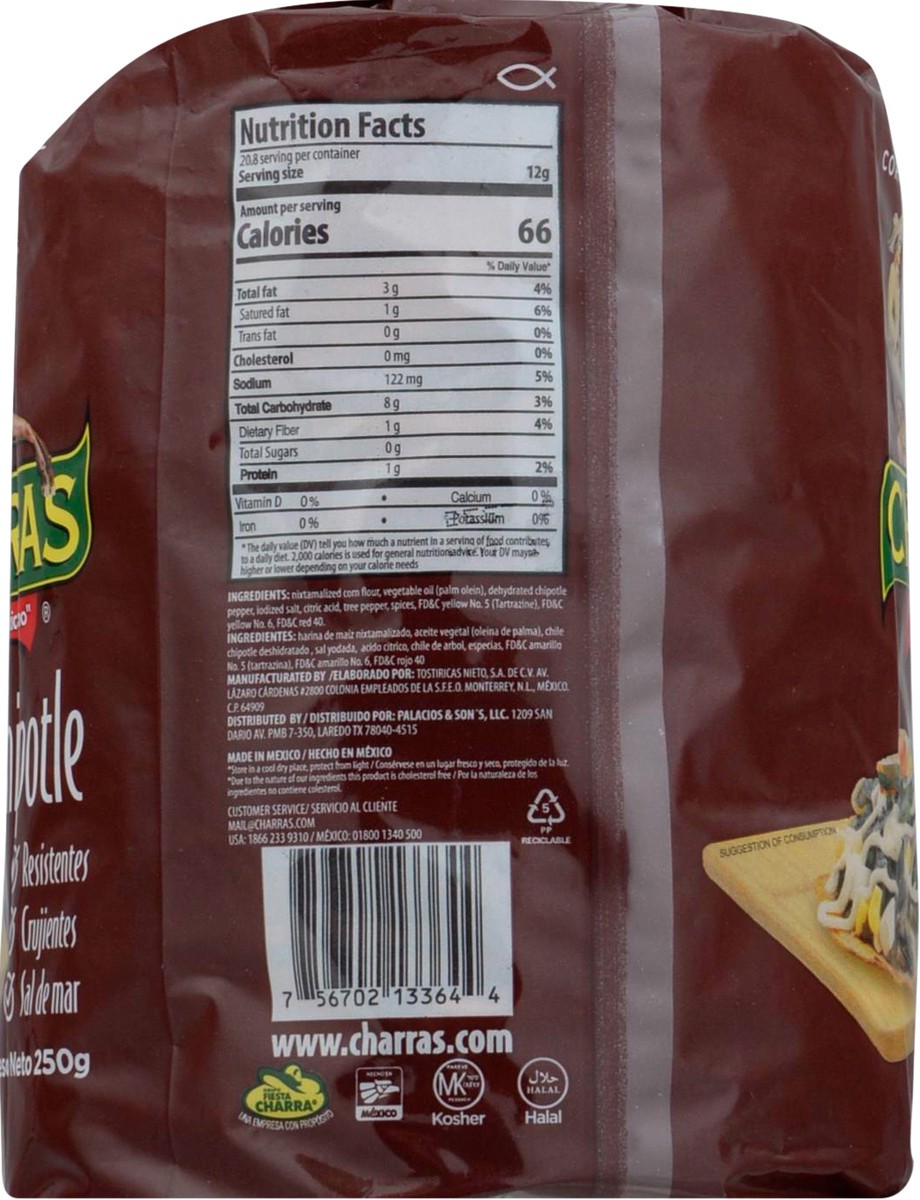 slide 2 of 11, Charras Chipotle Corn Tostadas 8.8 oz, 8.8 oz