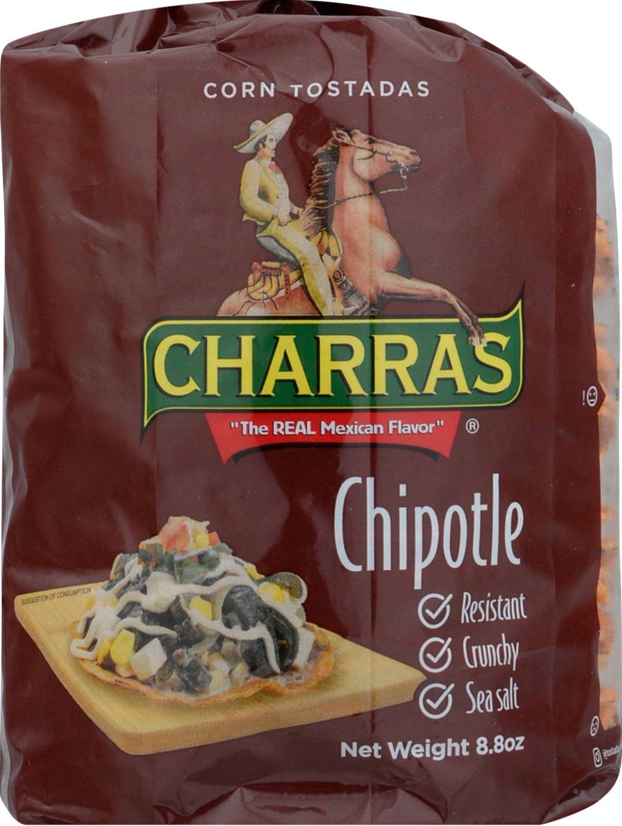 slide 10 of 11, Charras Chipotle Corn Tostadas 8.8 oz, 8.8 oz