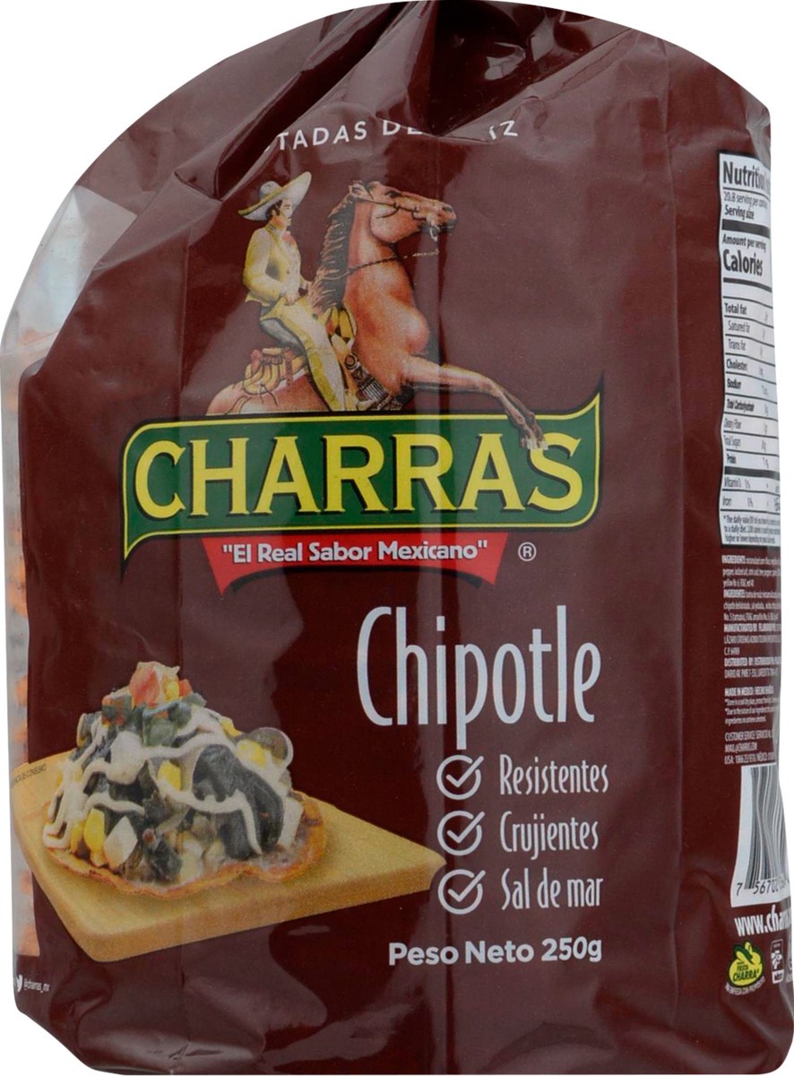 slide 11 of 11, Charras Chipotle Corn Tostadas 8.8 oz, 8.8 oz