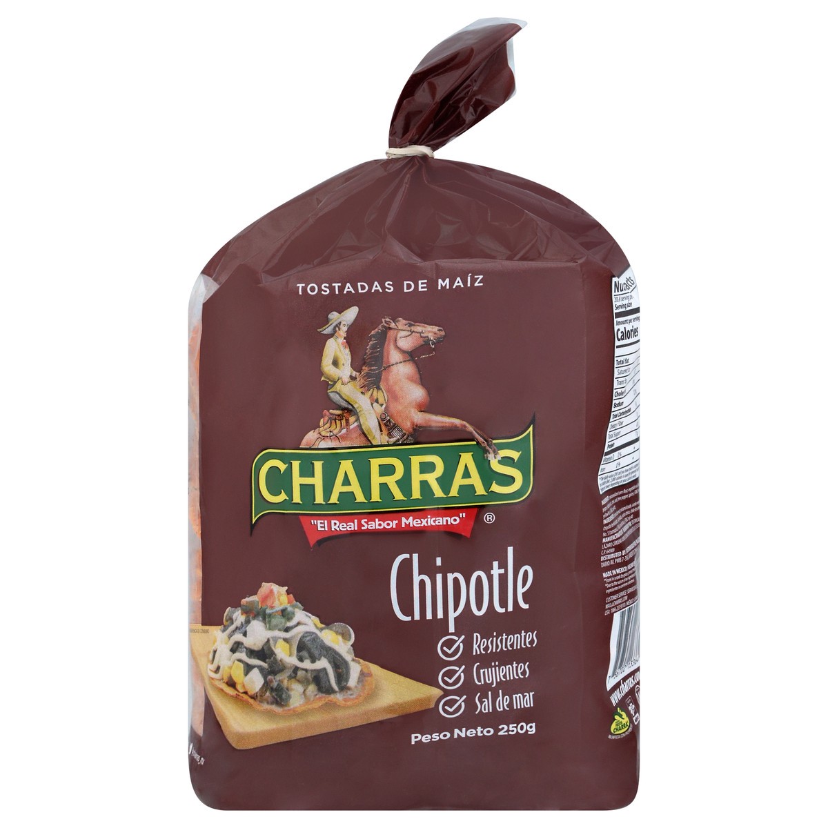 slide 8 of 11, Charras Chipotle Corn Tostadas 8.8 oz, 8.8 oz