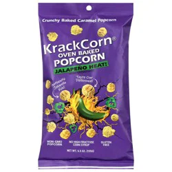 KrackCorn Oven Baked Jalapeno Heat Popcorn 5.5 oz