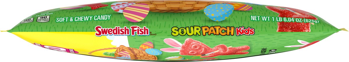 slide 6 of 9, Sour Patch/Swedish Fish Red SOUR PATCH KIDS and SWEDISH FISH Mini Soft & Chewy Easter Candy Variety Pack, 50 Snack Packs, 22.05 oz