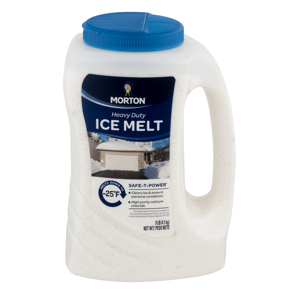 slide 1 of 8, Morton Safe-T-Salt Ice Melt, 9 lb