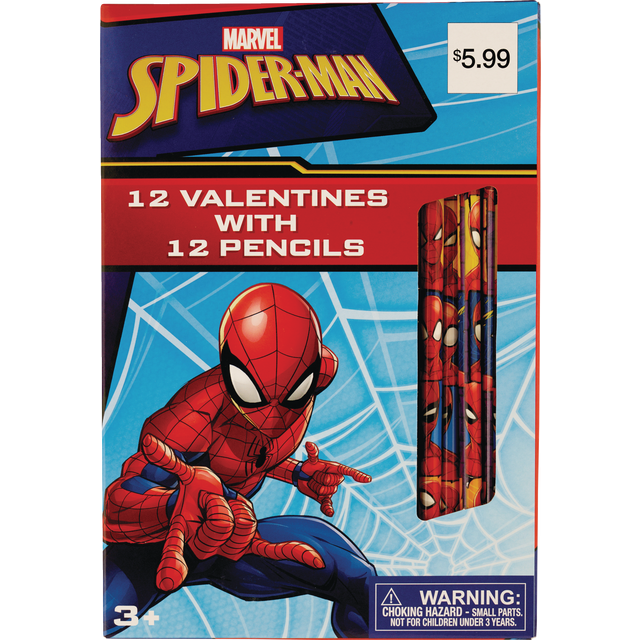 slide 1 of 1, PAPER MAGIC Val Spiderman Pencils, 1 ct