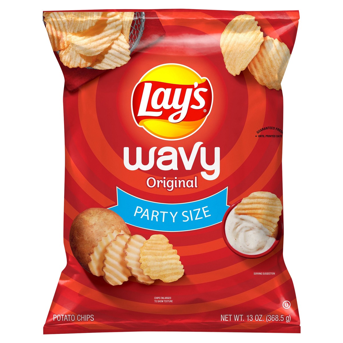 slide 4 of 5, Lay's Original Potato Chips, 13 oz