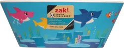 Zak! Designs Baby Shark Melamine Bowl - Blue