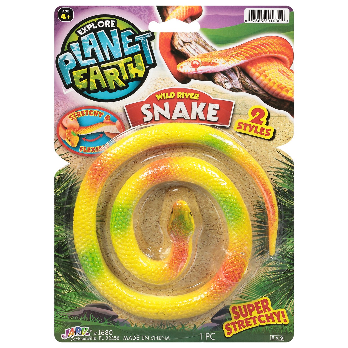 slide 9 of 11, Ja-Ru Explore Planet Earth Wild River Snake Toy 1 ea, 1 ct