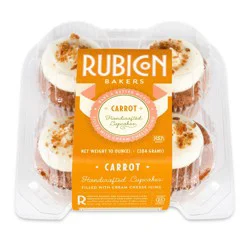 Rubicon Bakers Carrot Cake Cupcakes