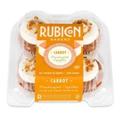 Rubicon Bakers Carrot Cake Cupcakes