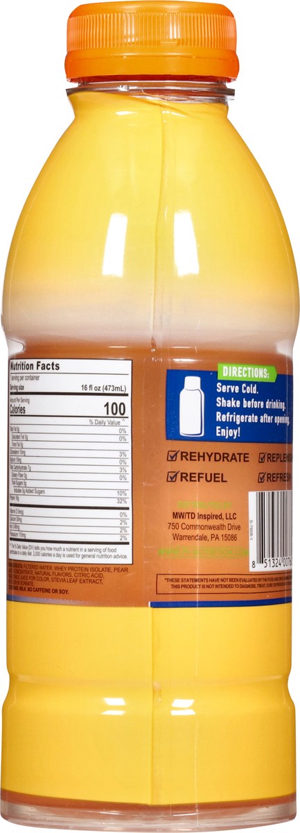 slide 12 of 14, Performance Inspired Nutrition Ready 2Go Rainbow Sherbet Whey Isolate Water 16.9 oz, 16 fl oz