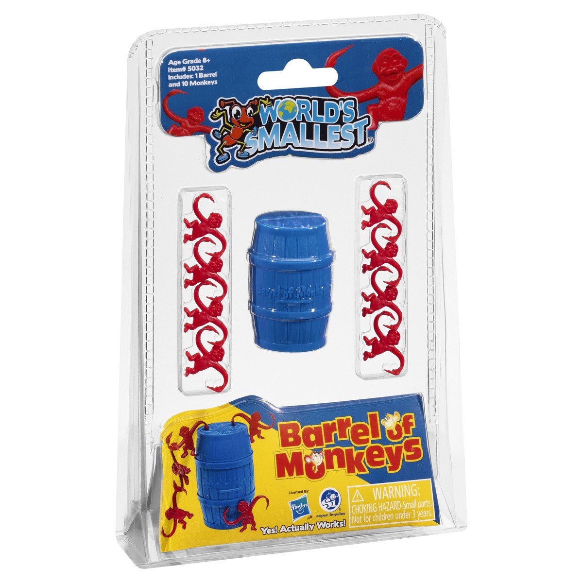 slide 10 of 11, World's Smallest Age Grade 8+ Barrel of Monkeys 1 ea, 1 ct