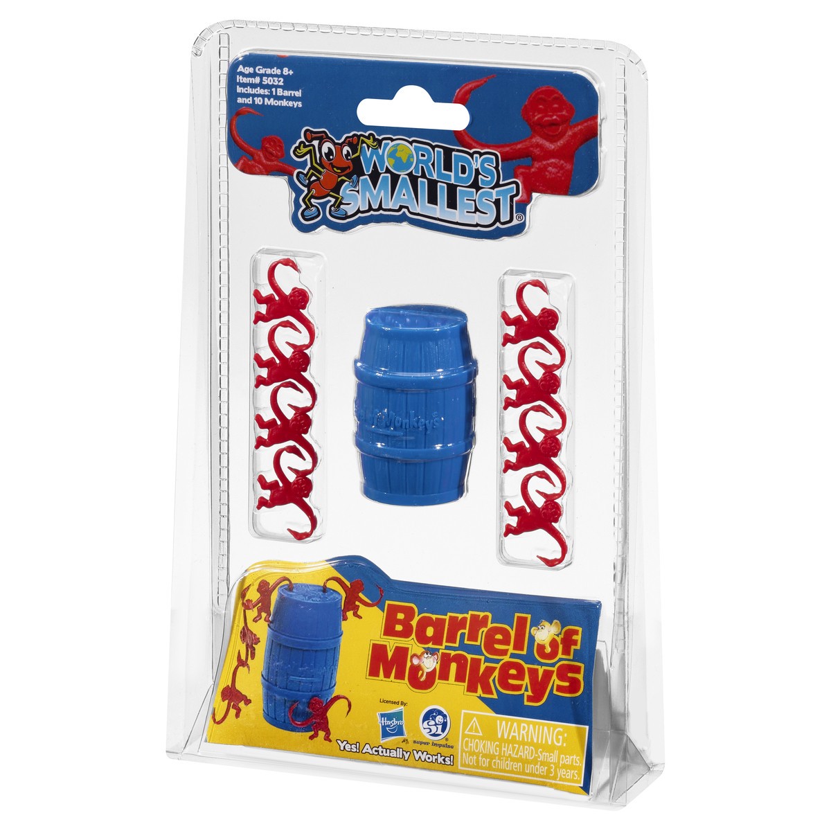 slide 4 of 11, World's Smallest Age Grade 8+ Barrel of Monkeys 1 ea, 1 ct