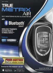 True Metrix Air Bluetooth Smart Self-Monitoring Blood Glucose Meter - 1 ea