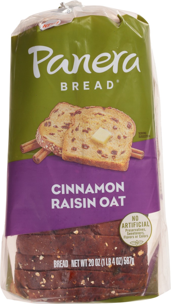 slide 10 of 12, Panera Bread Bread, Cinnamon Raisin Oat, 20 oz