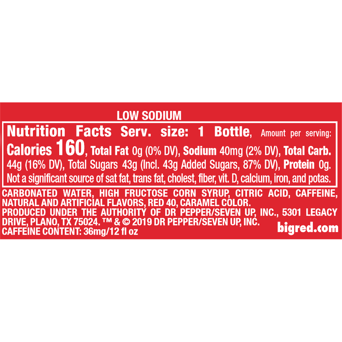 slide 3 of 5, Big Red Soda- 24 ct, 24 ct