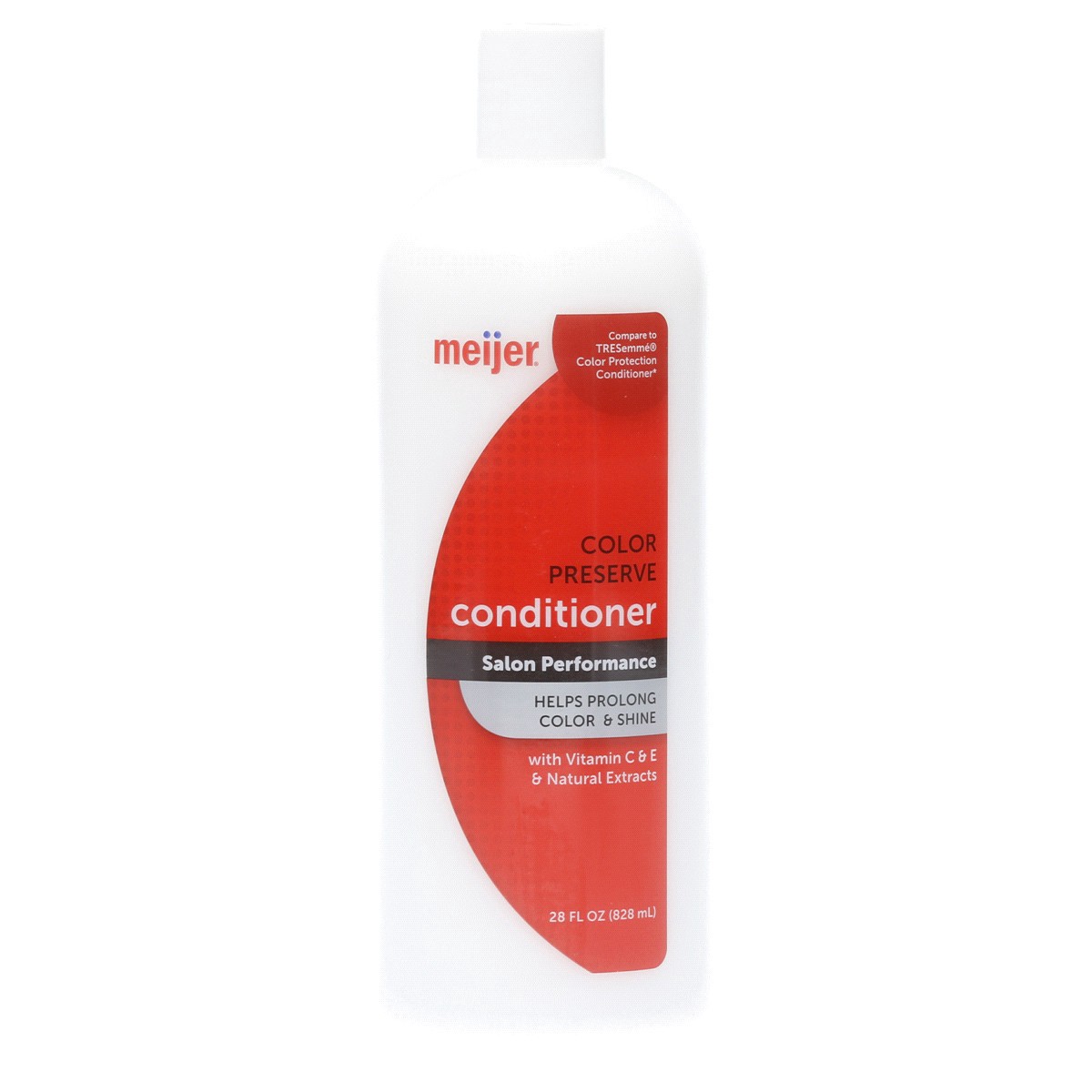 slide 1 of 5, Meijer Color Preserve Conditioner, For Color Treated Hair, 28 oz