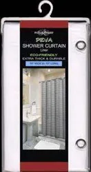 Peva Heavyweight Shower Curtain White