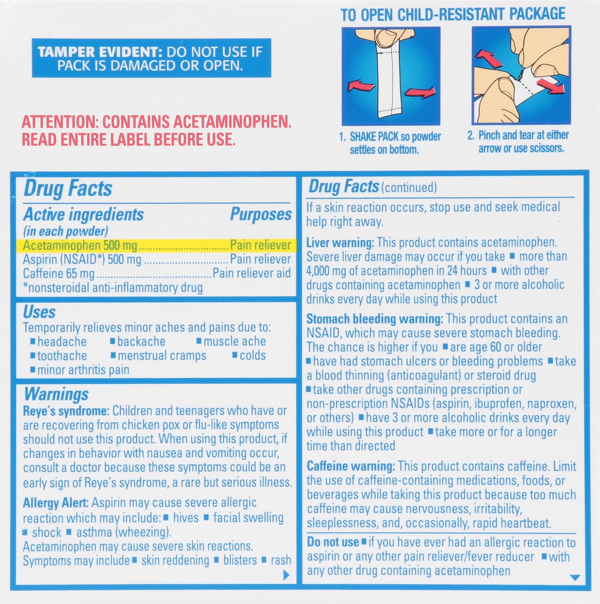 slide 4 of 9, BC Max Strength Powder Lemonade Flavor Fast Pain Relief 16 ea, 16 ct