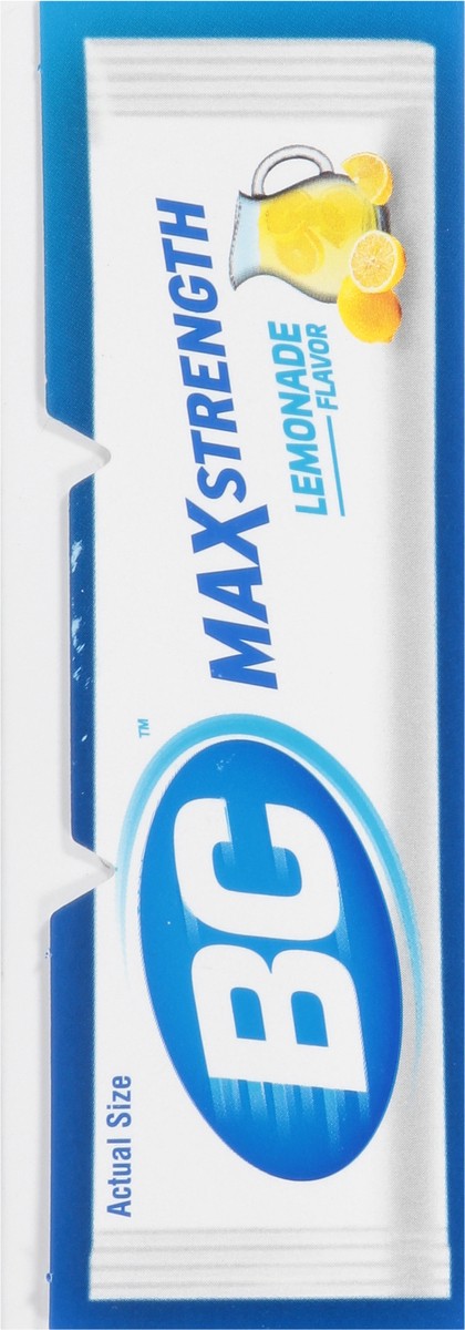 slide 9 of 9, BC Max Strength Powder Lemonade Flavor Fast Pain Relief 16 ea, 16 ct