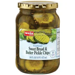 Weis Quality Sweet Bread & Butter Chips