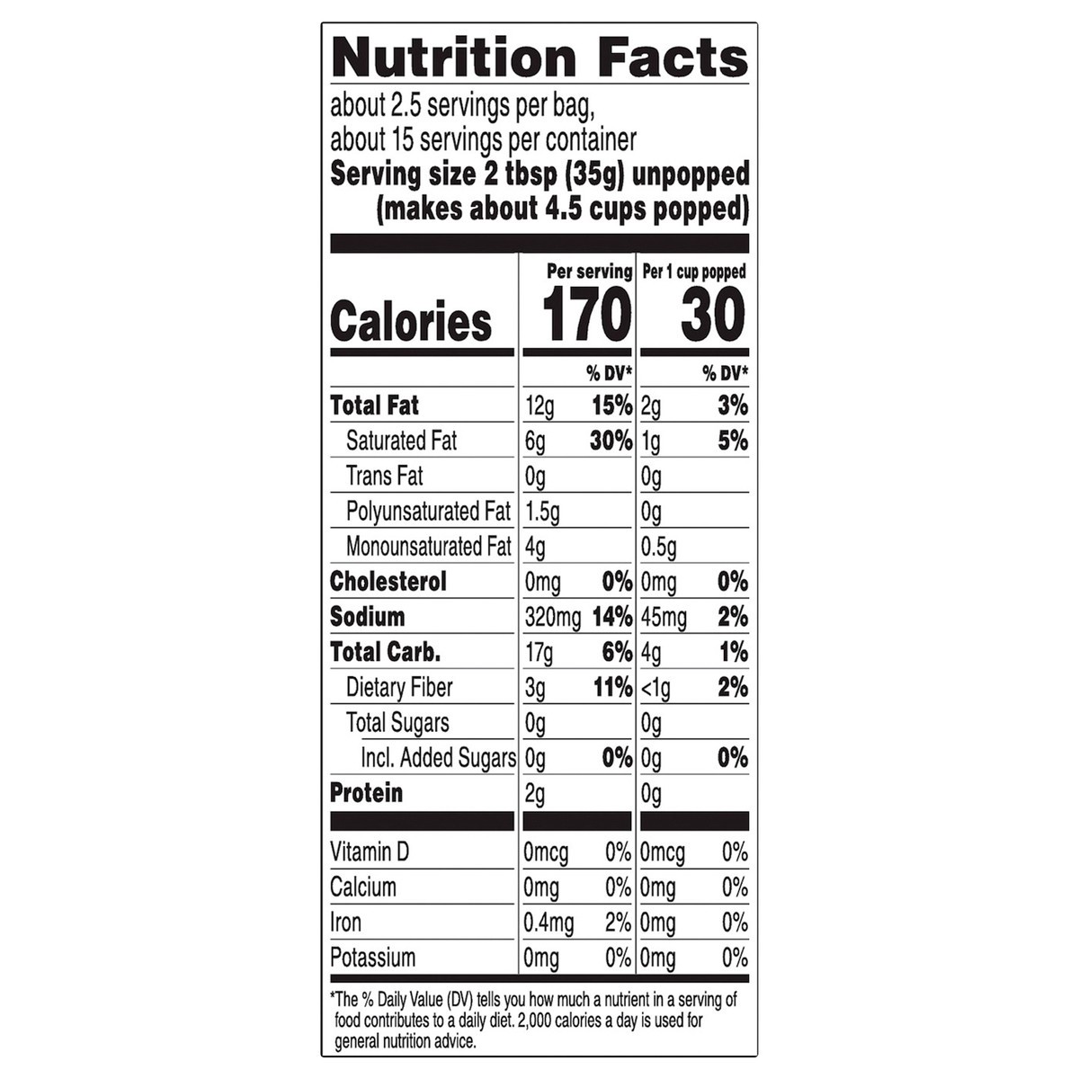 slide 10 of 11, Orville Redenbacher's Classic Bags Gourmet Butter Popping Corn - 6 ct, 6 ct