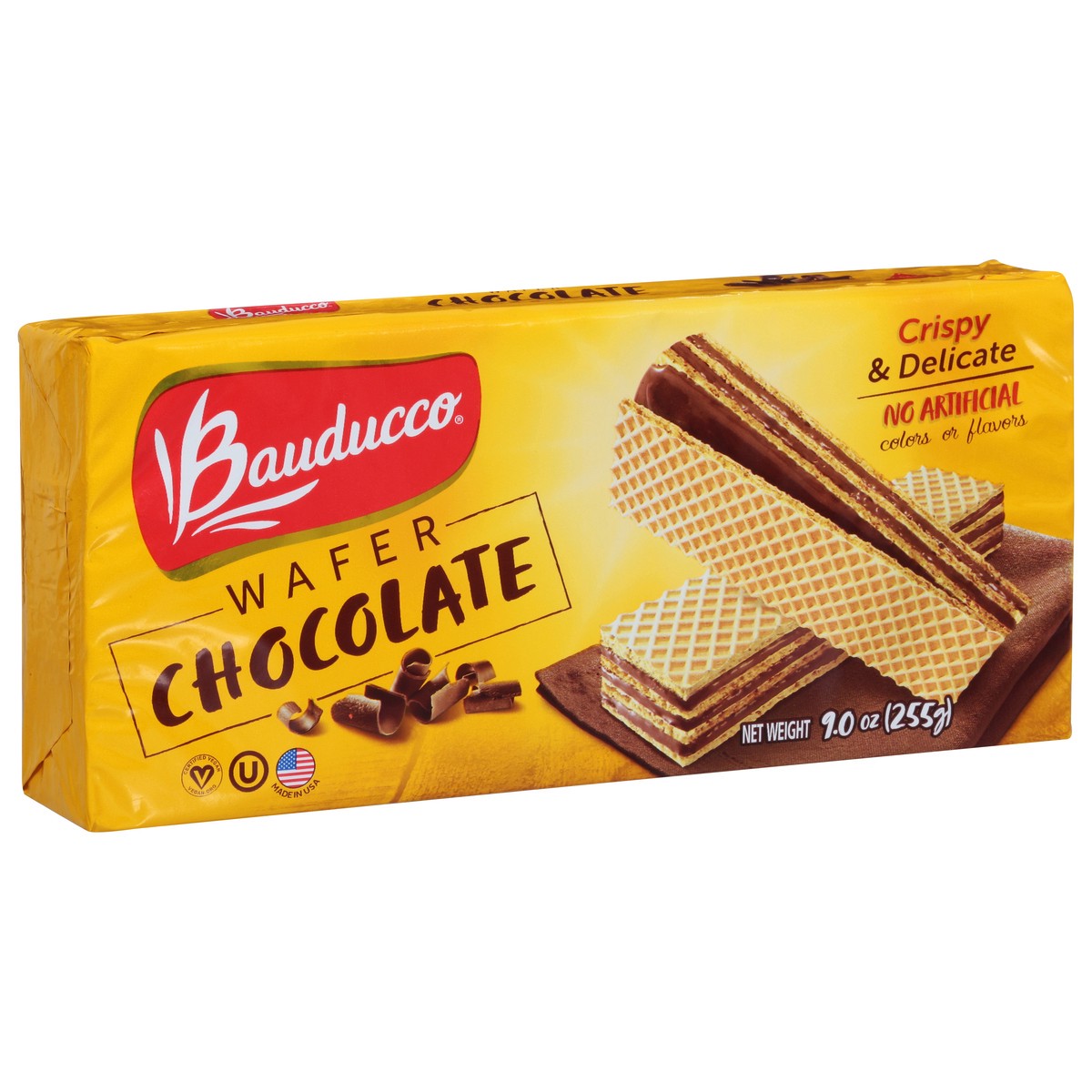 slide 14 of 15, Bauducco Chocolate Wafer 9.0 oz, 9 oz