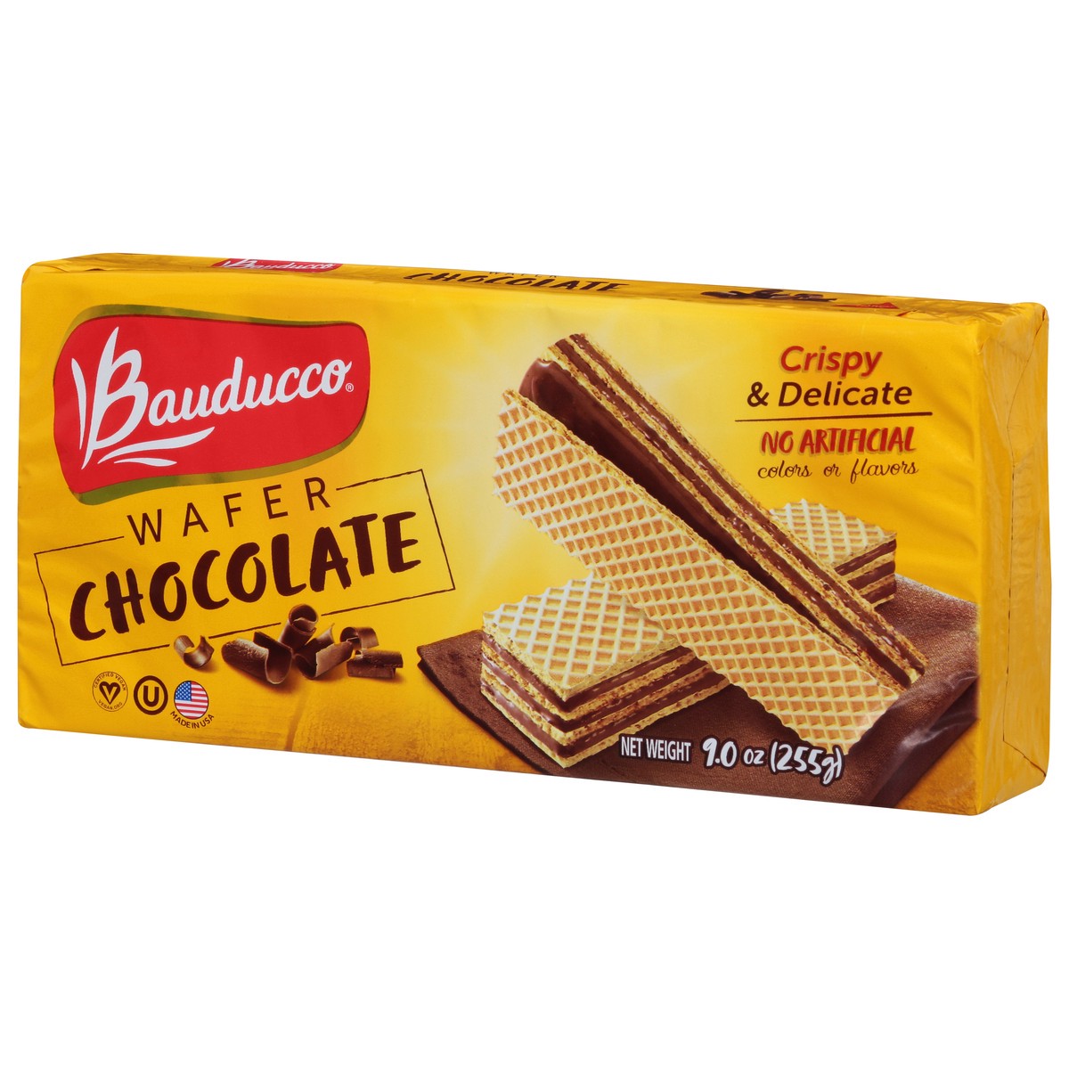 slide 4 of 15, Bauducco Chocolate Wafer 9.0 oz, 9 oz