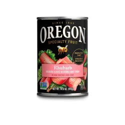 Oregon Fruit Rhubarb Slices in Extra Light Syrup