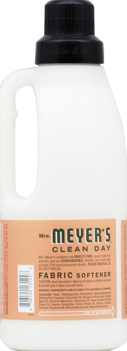 slide 3 of 3, Mrs. Meyer's Fabric Softener 32 oz, 32 fl oz