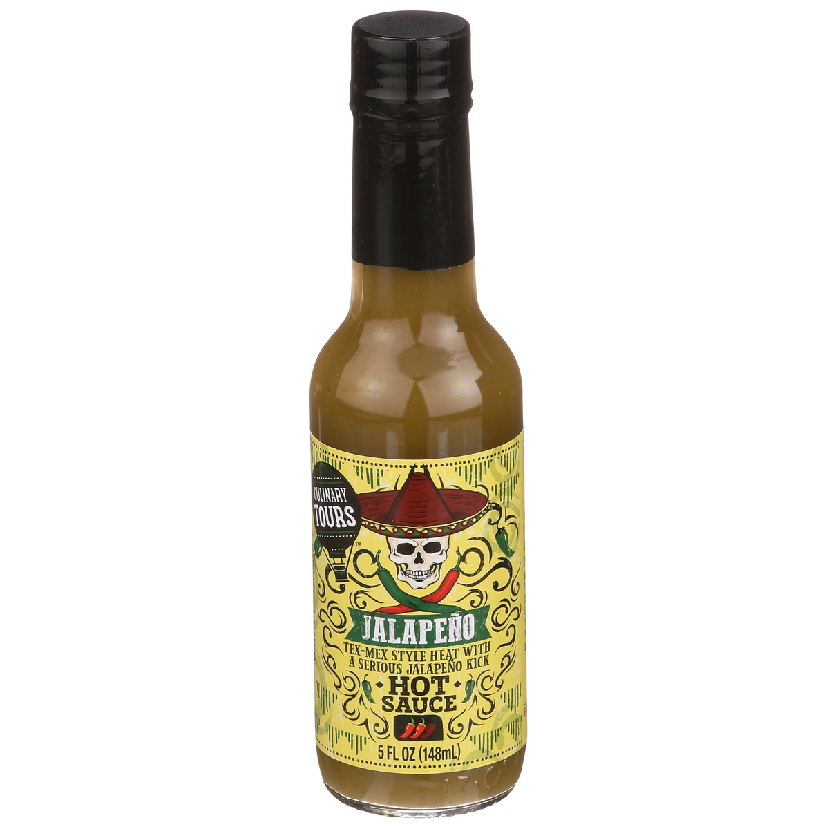 slide 1 of 6, Culinary Tours Jalapeno Hot Sauce, 5 fl oz