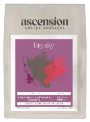 Ascension Coffee Big Sky Whole Bean Coffee